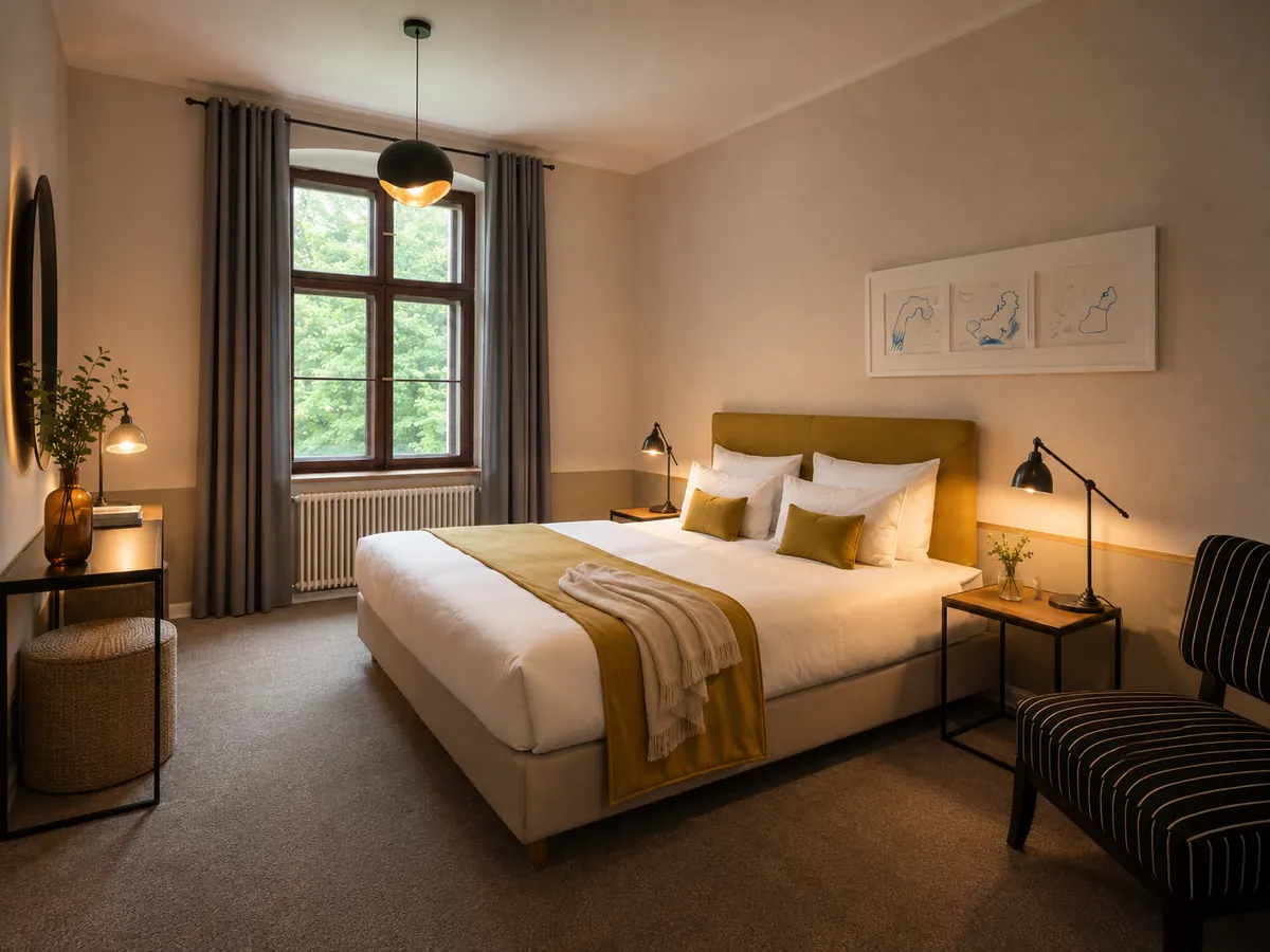 Doppelzimmer Classic im Schloss Reichenow