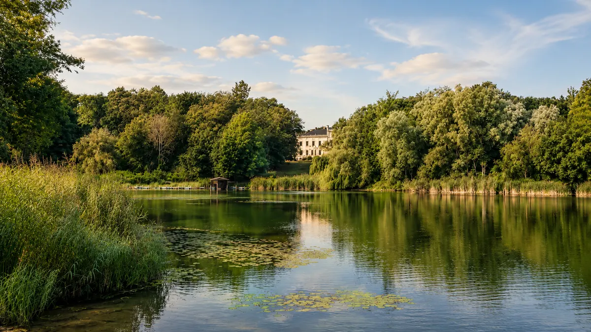 See und Natur rund um Schloss Reichenow für Familien